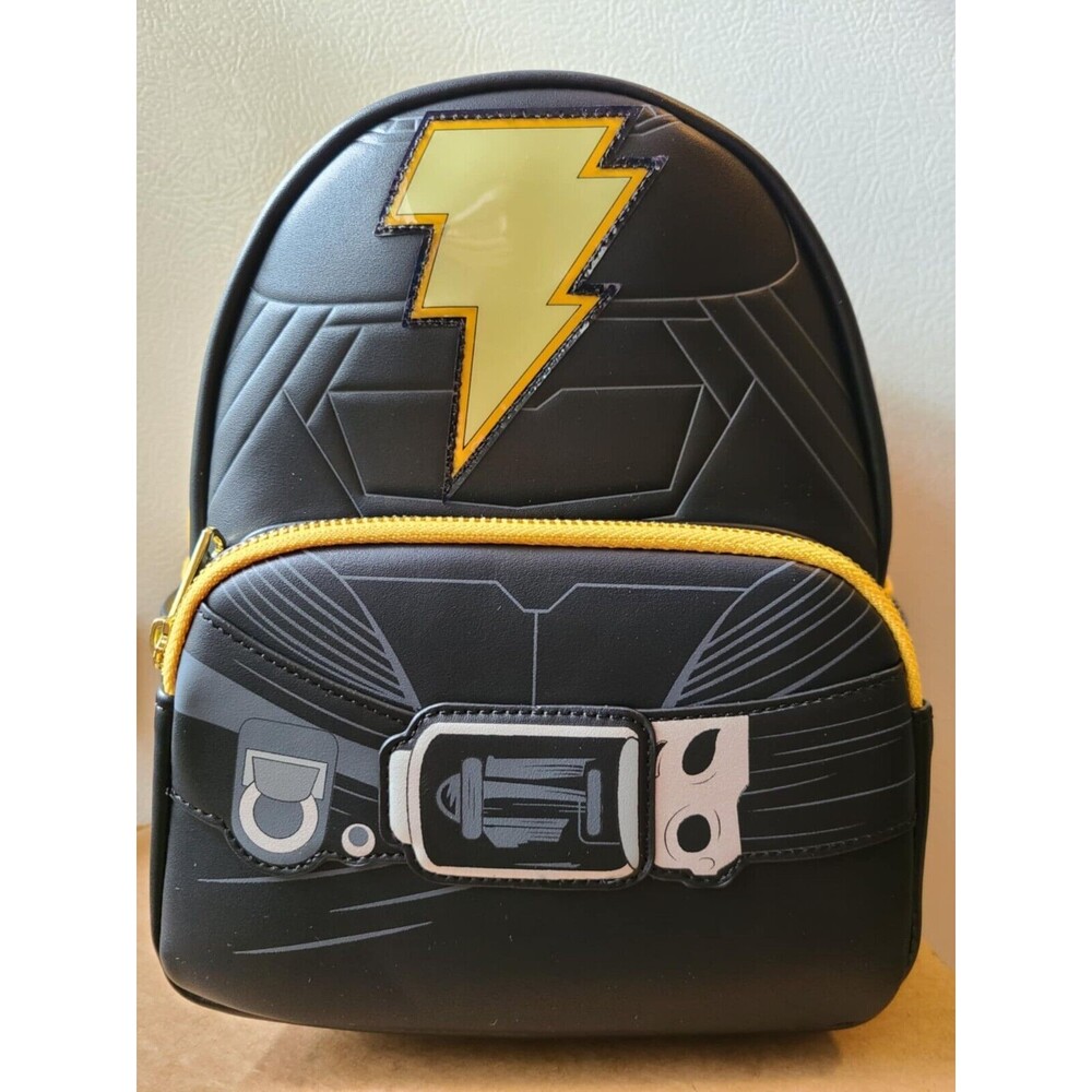 NWT Loungefly Black Adam Light Up Cosplay Mini Backpack